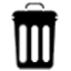 Ícono de basura